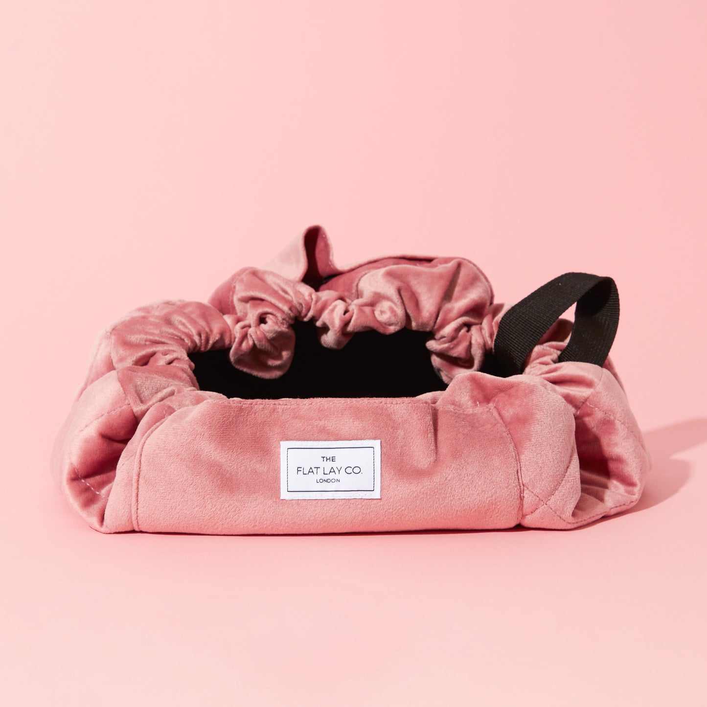 Pink Velvet Makeup Bag Bundle - 3-Pack