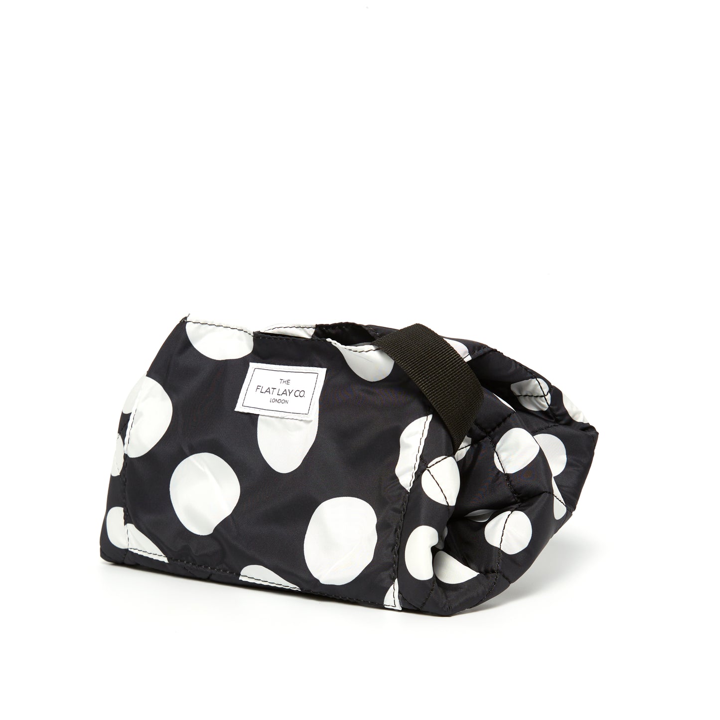 Double Spots Drawstring Flat Lay Makeup Bag