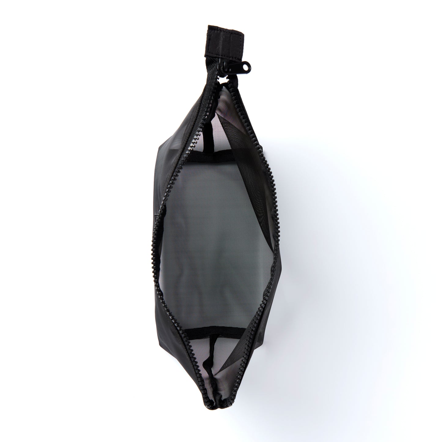 Classic Black Mesh Essential Makeup Pouch