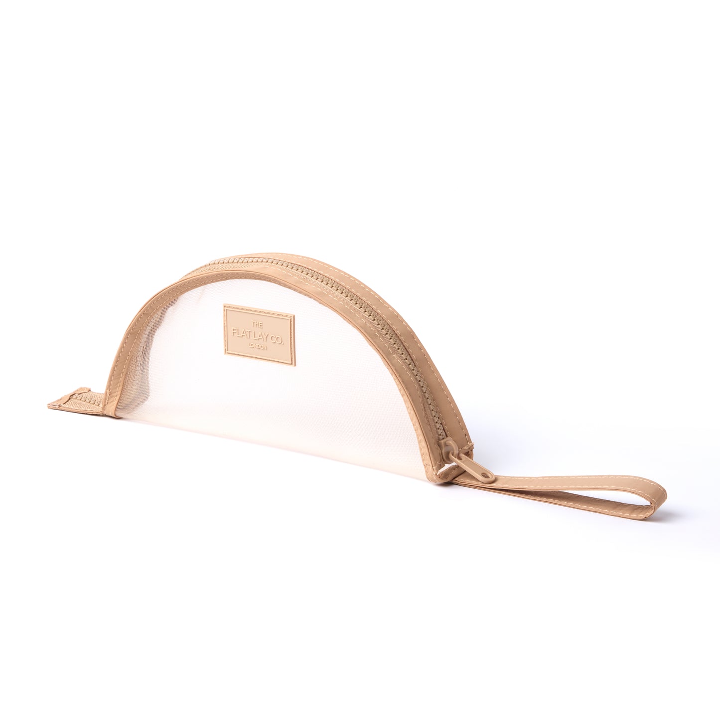 Mesh Makeup Pouch Bundle - Taupe
