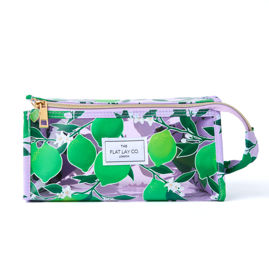 Jelly Box-Form Kosmetiktasche - Limetten