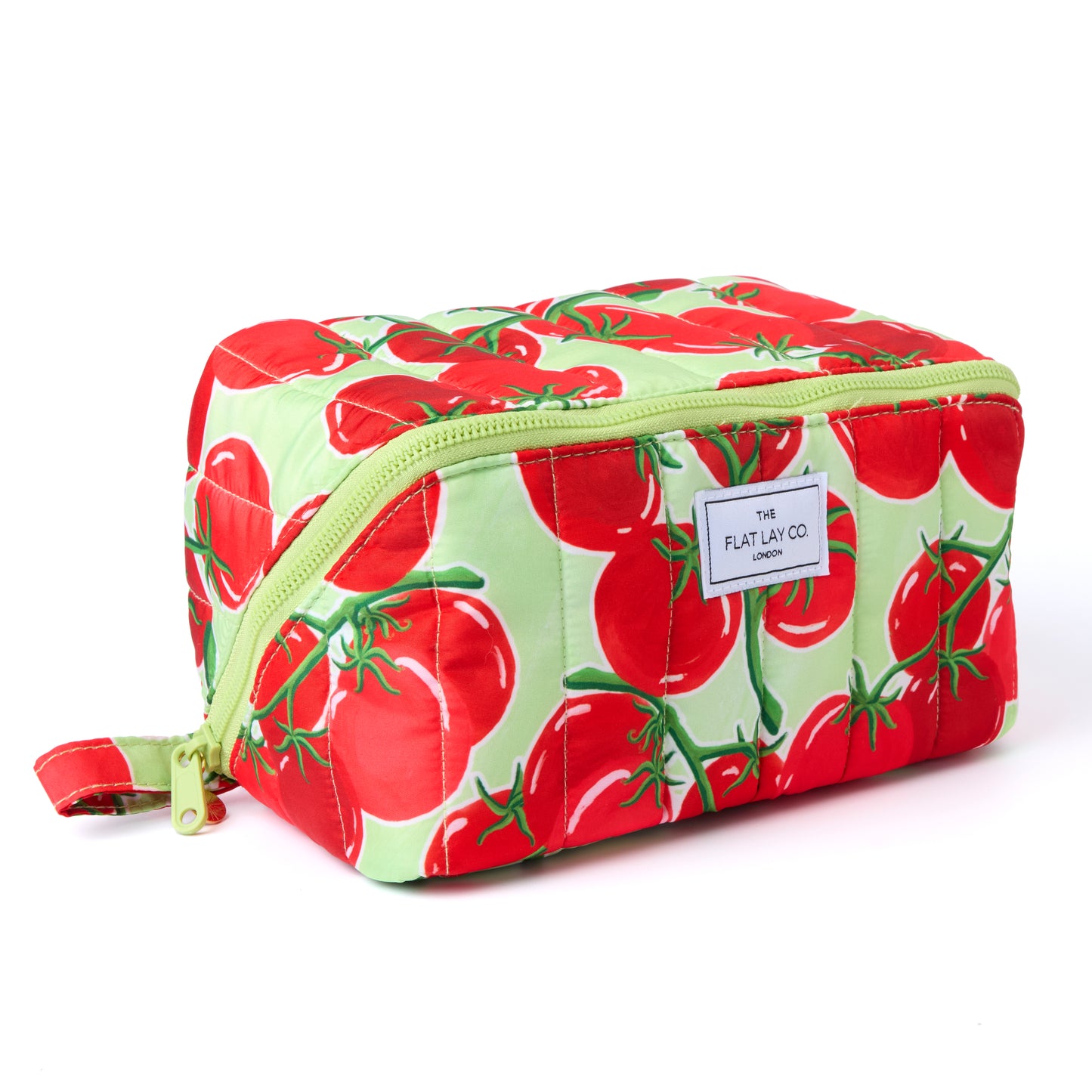 Marshmallow Makeup Bag & Jelly Lunar Pouch Bundle - Tomatoes