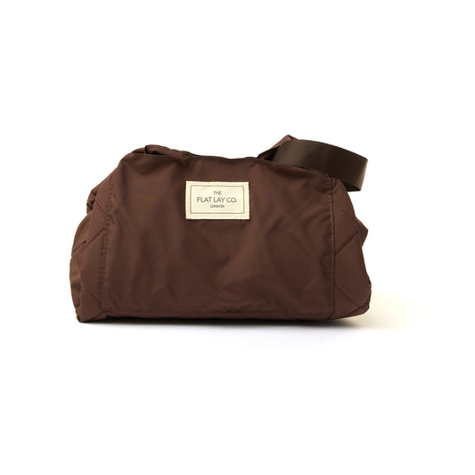 Drawstring Kosmetiktasche - Espresso