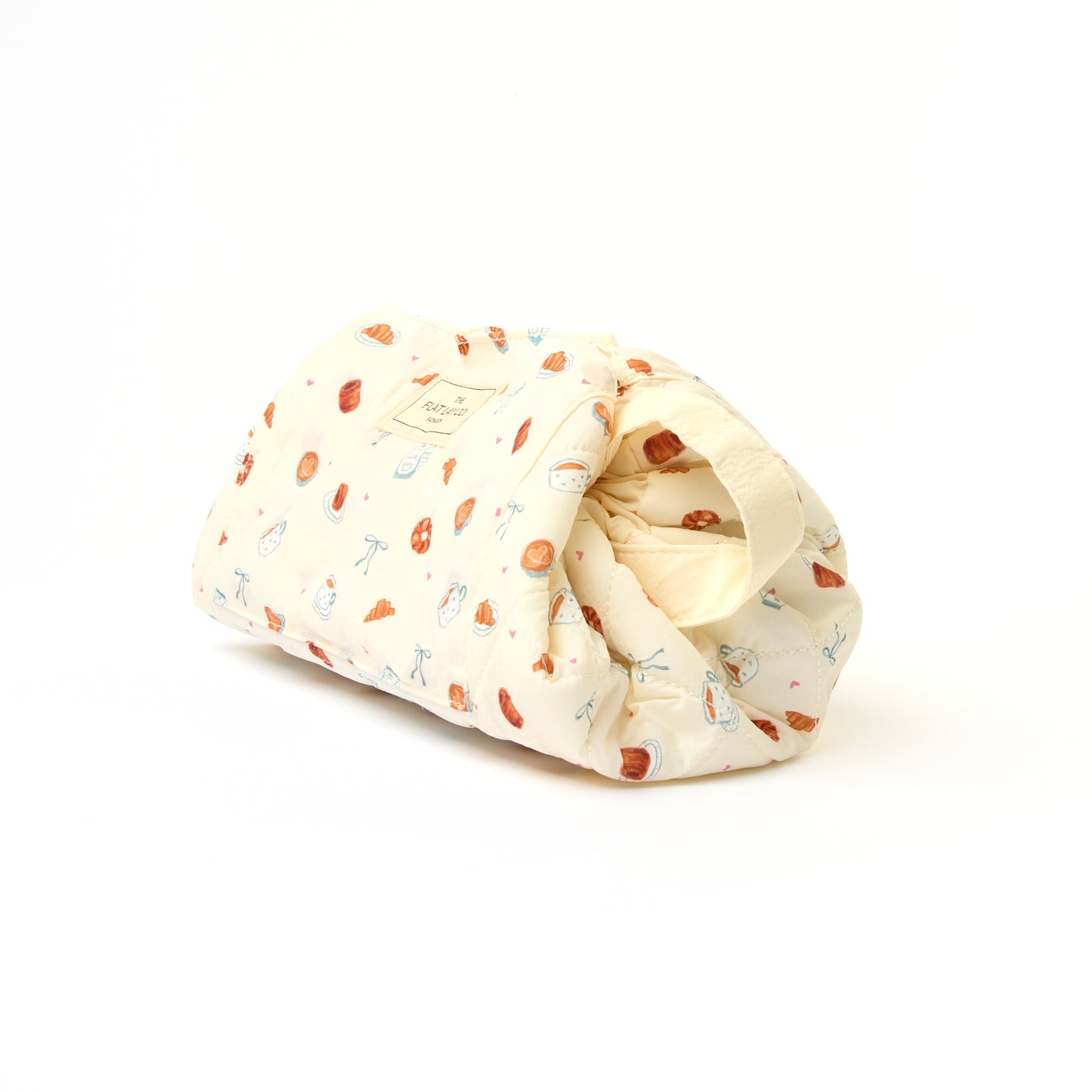 Parachute Drawstring Flat Lay Makeup Bag - Patisserie
