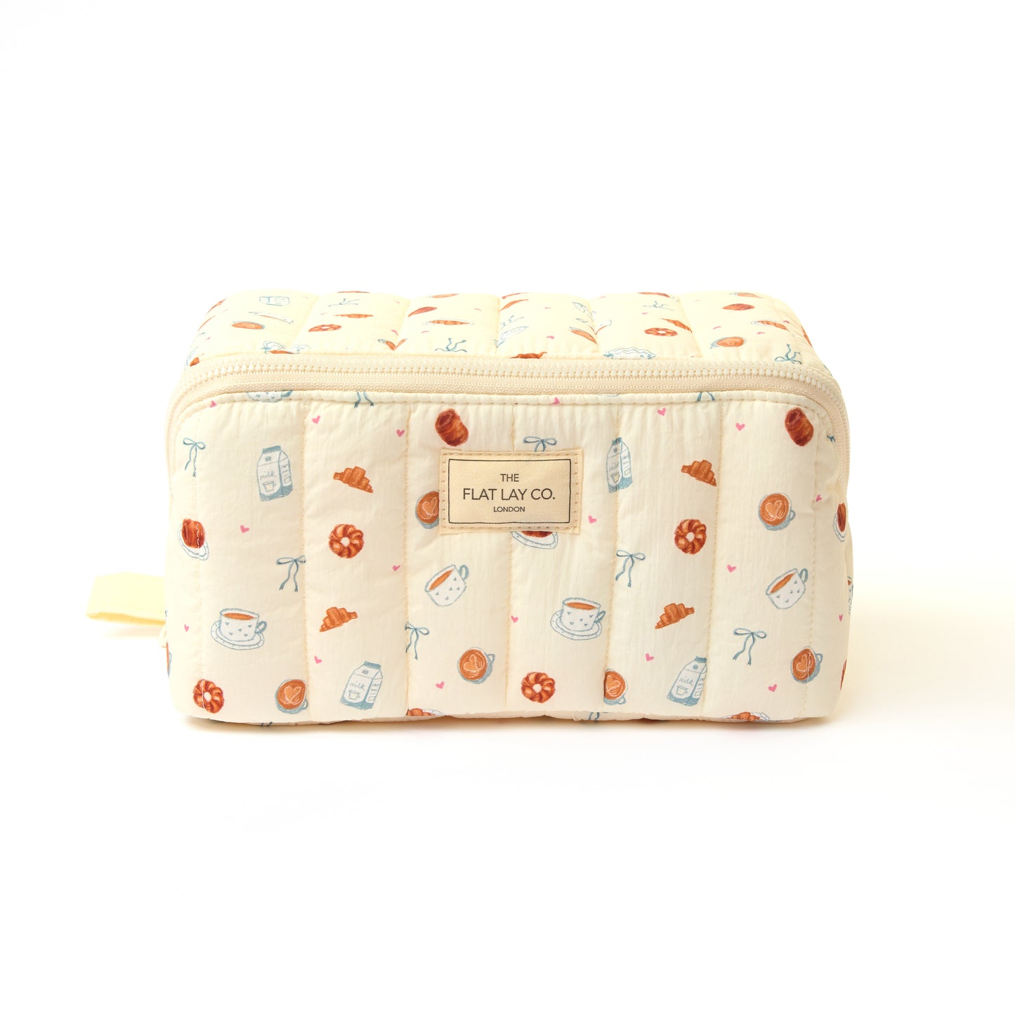 Marshmallow Flat Lay Makeup Box Bag - Patisserie