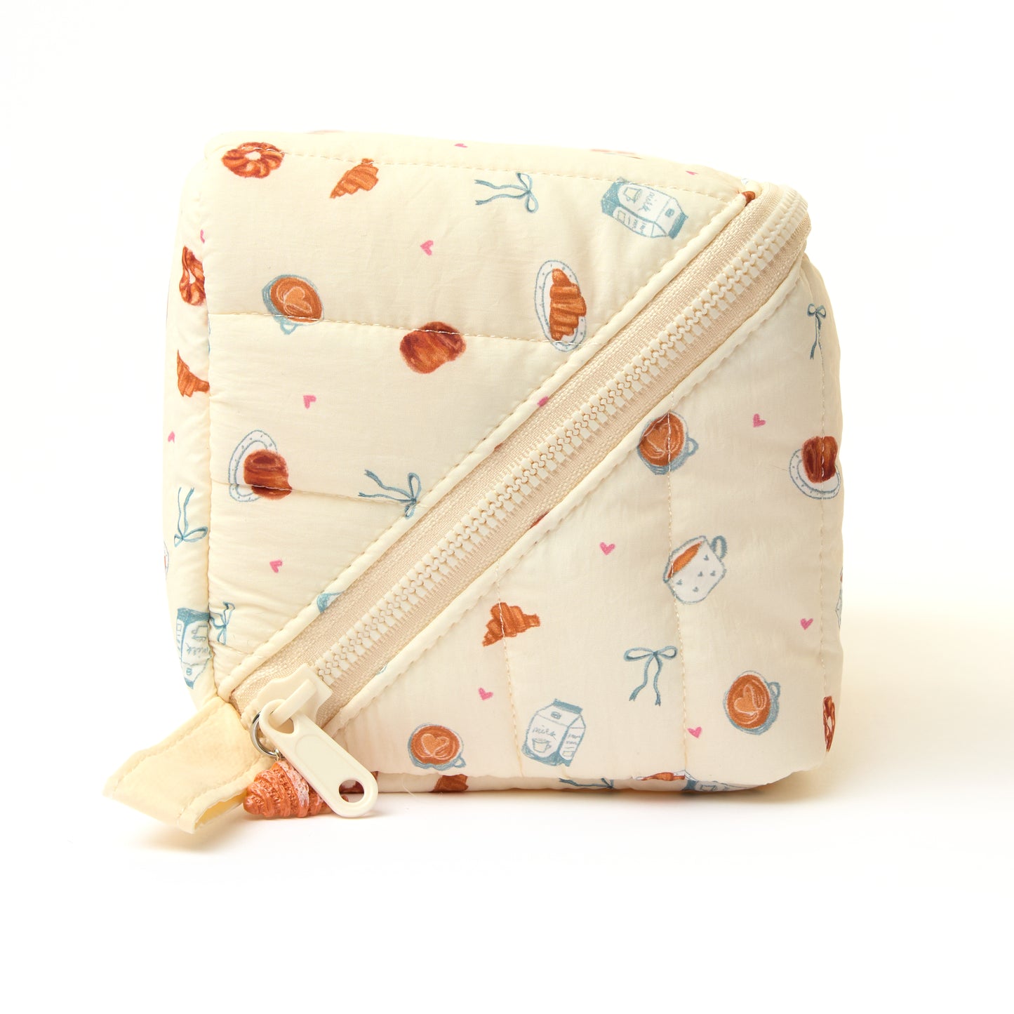 Marshmallow Flat Lay Makeup Box Bag - Patisserie