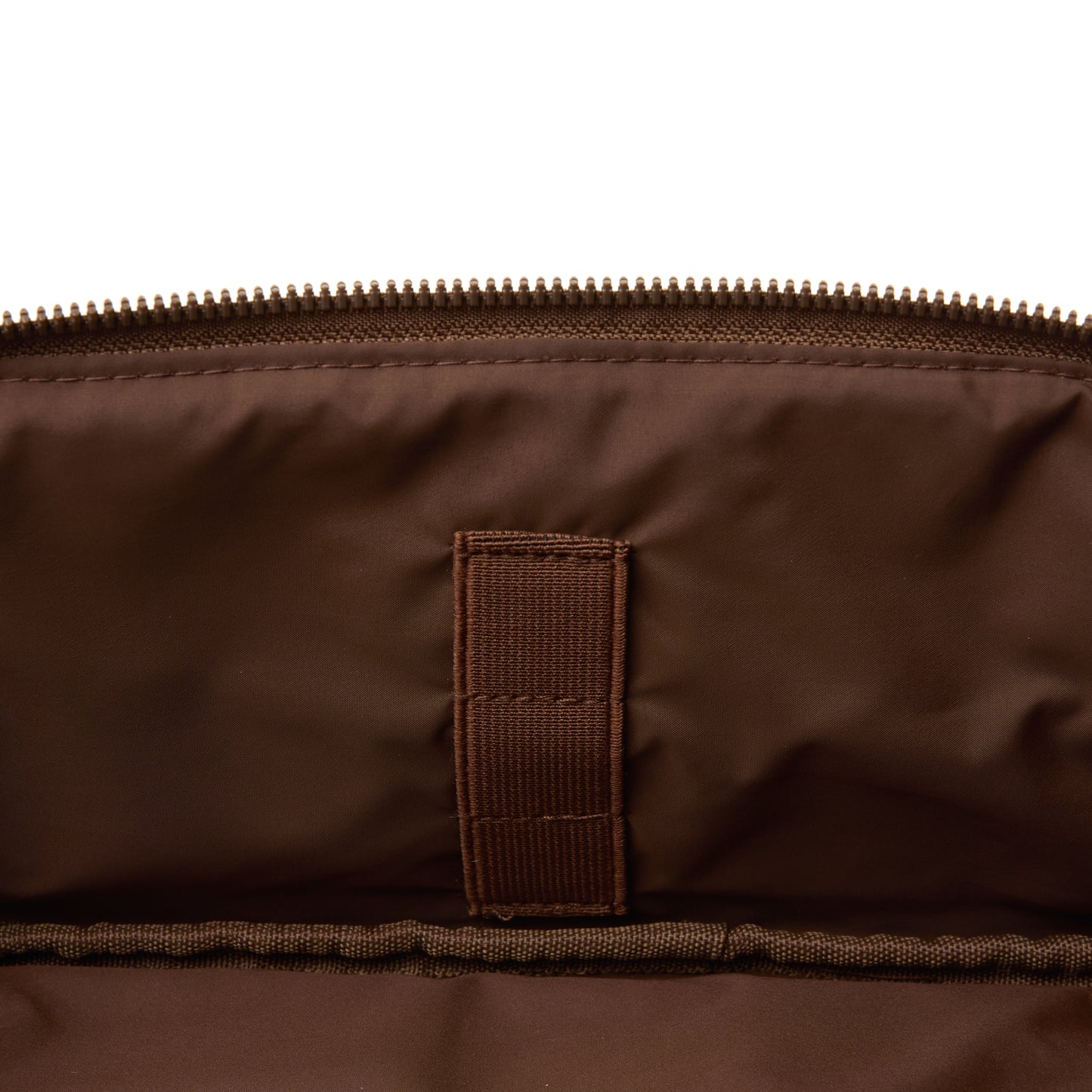 Marshmallow Flat Lay Makeup Box Bag - Espresso
