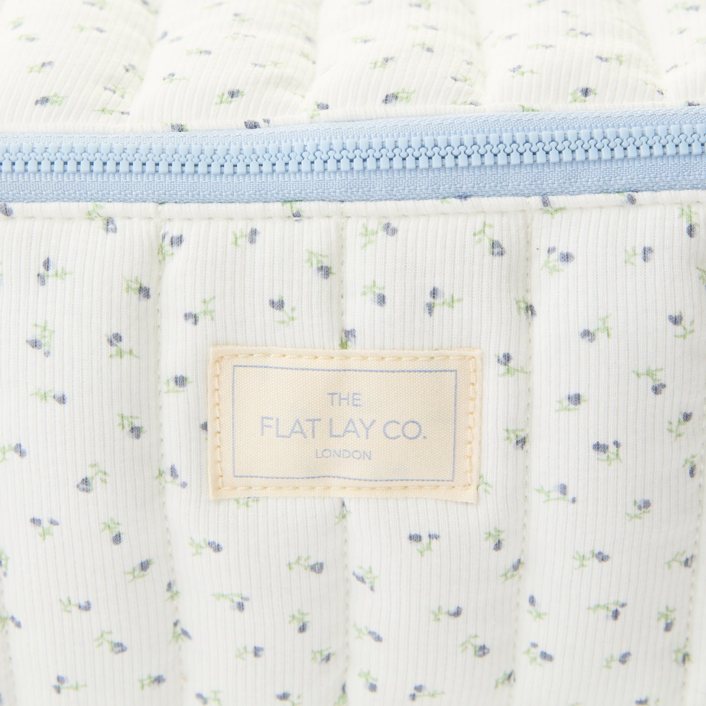 Marshmallow Makeup Box Bag - Cotton Ditsy Floral