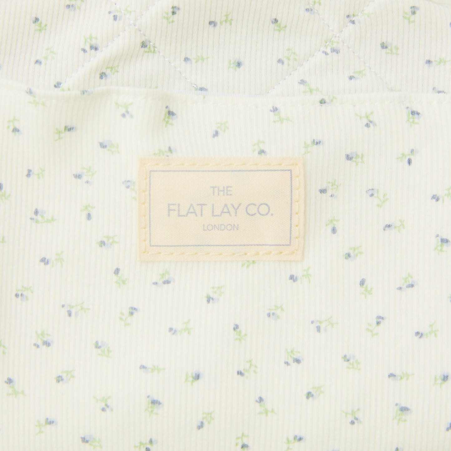 Drawstring Makeup Bag - Cotton Ditsy Floral