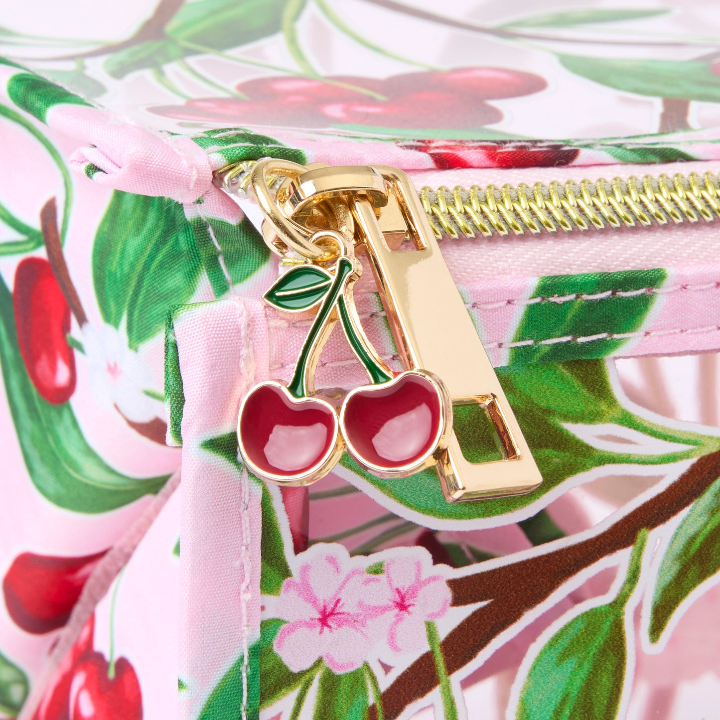 Box Bag & Brush Case Bundle - Cherries
