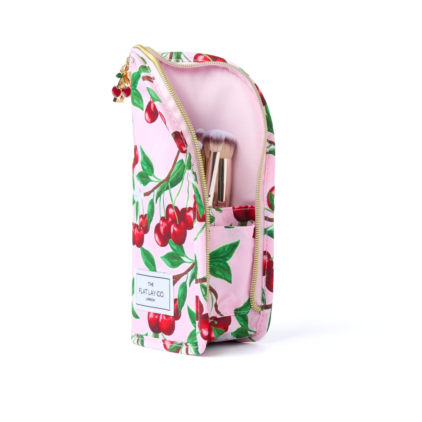 Box Bag & Brush Case Bundle - Cherries