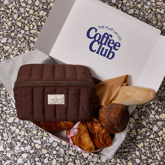 Marshmallow Kosmetiktasche - Espresso