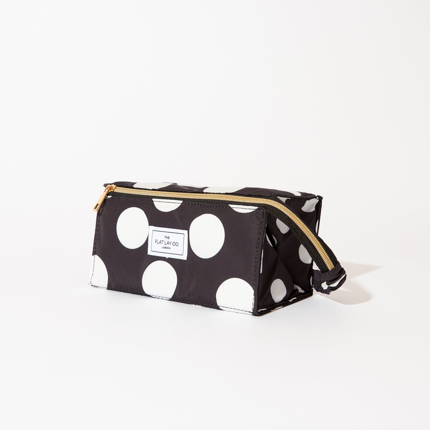 Double Spots Flat Lay Makeup Box Bag