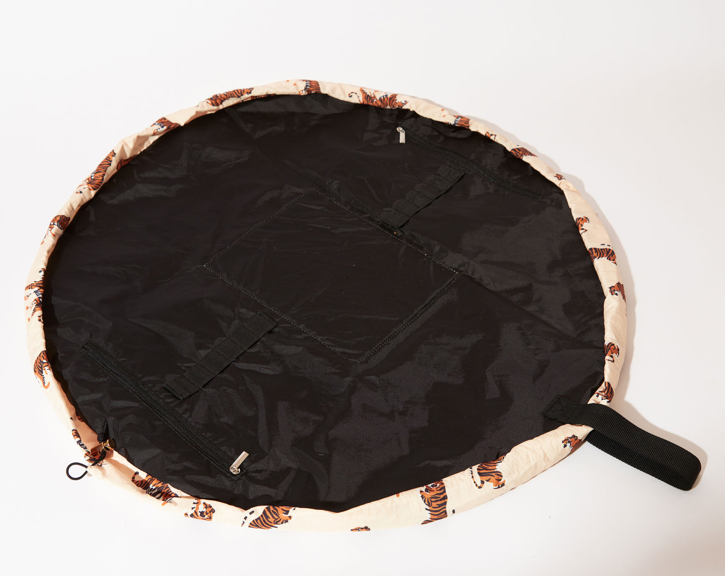 Tigers XXL Drawstring Flat Lay Makeup Bag