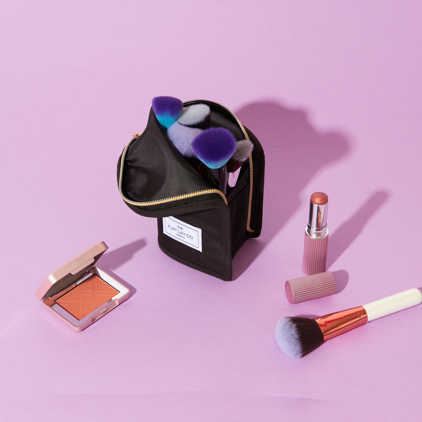 Classic Black Standing Brush Case