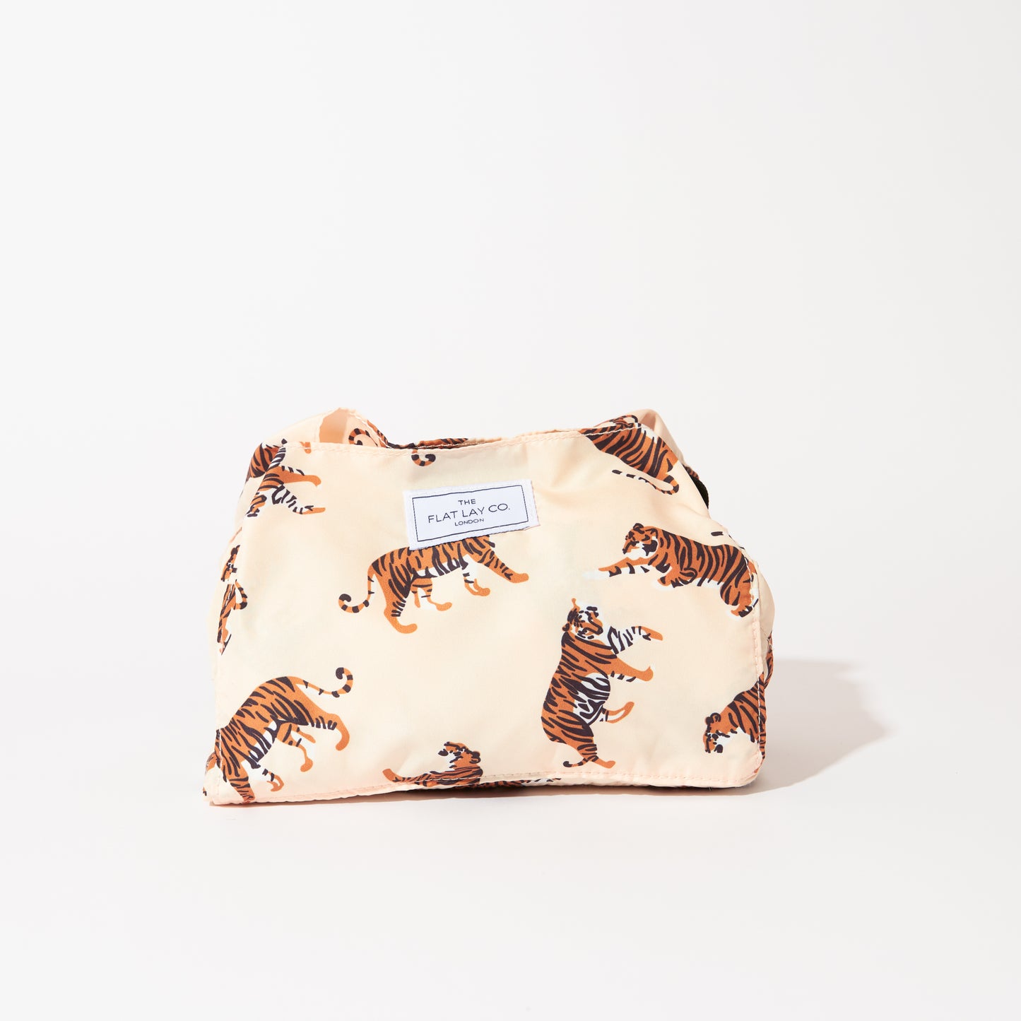 Tigers XXL Drawstring Flat Lay Makeup Bag