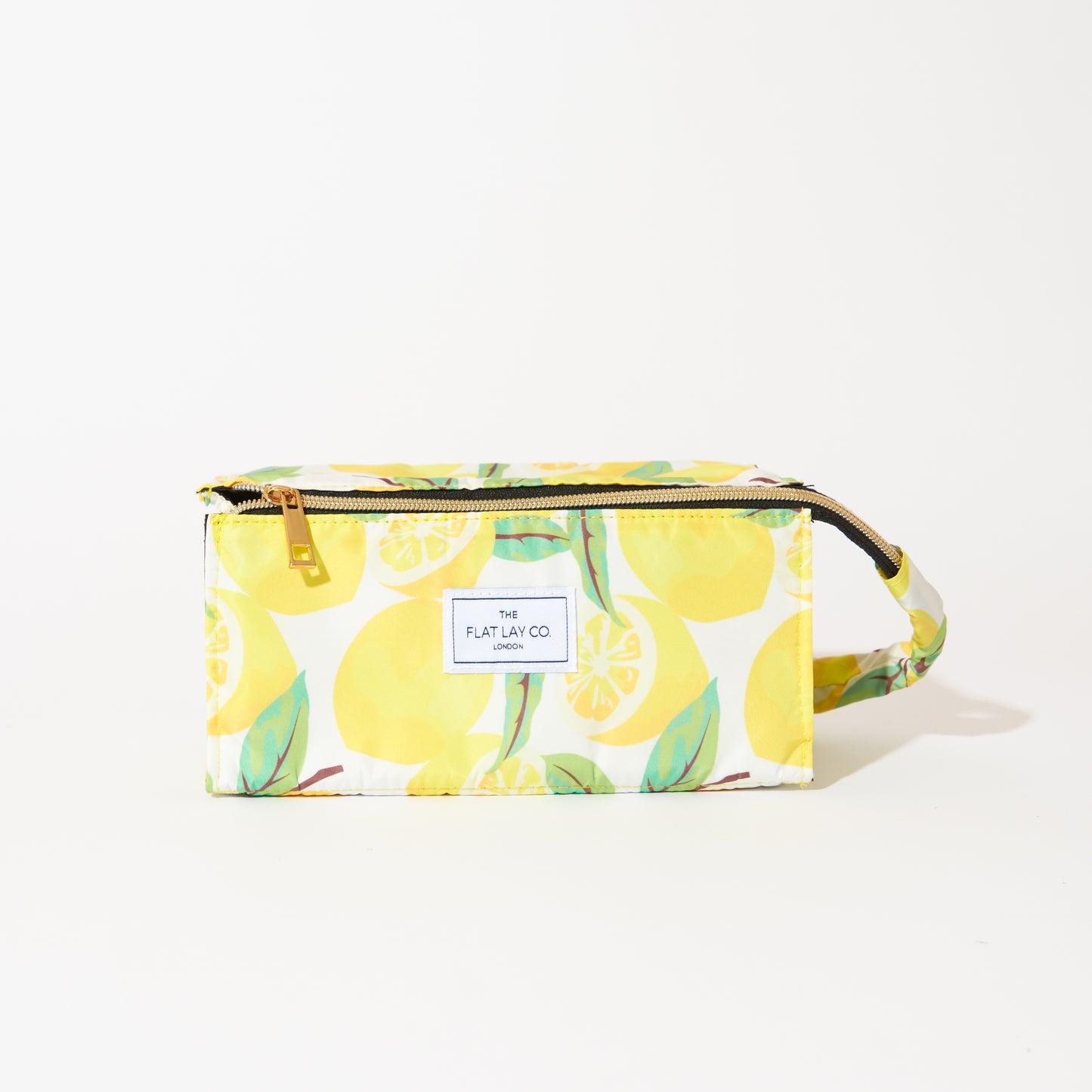 Lemons Flat Lay Makeup Box bag