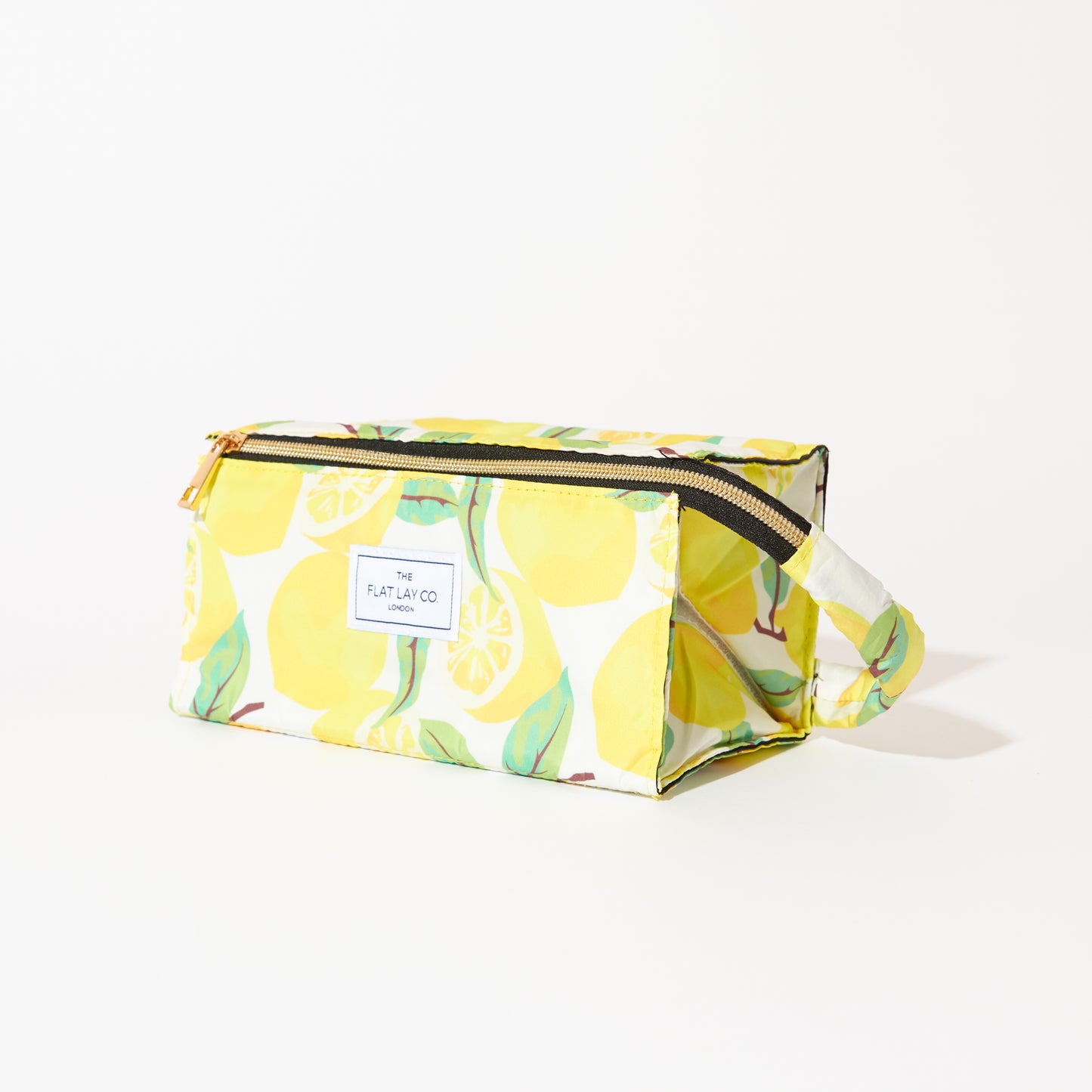 Lemons Flat Lay Makeup Box bag