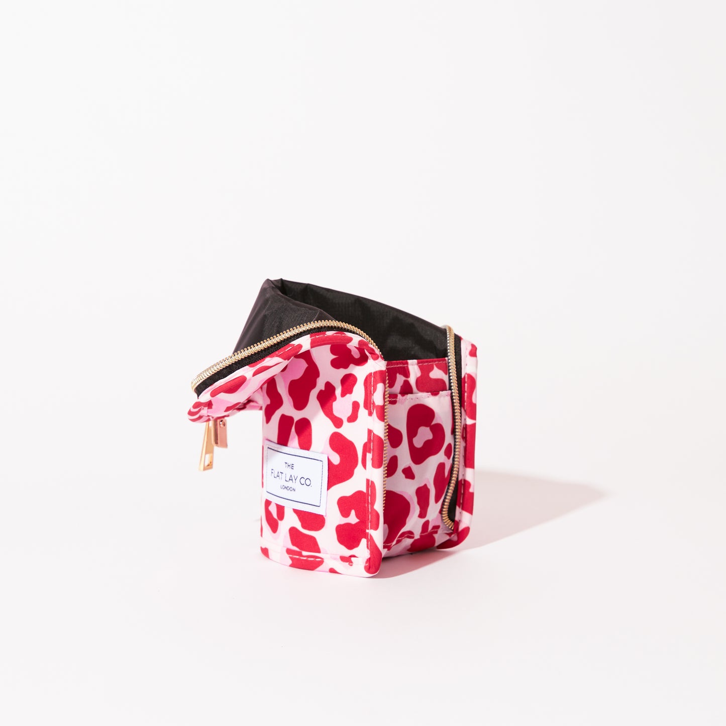 Pink Leopard Standing Brush Case
