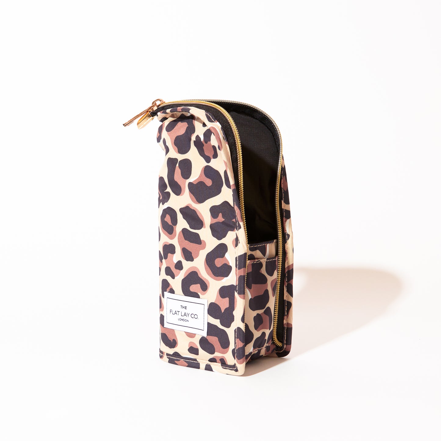 Leopard Print Standing Brush Case