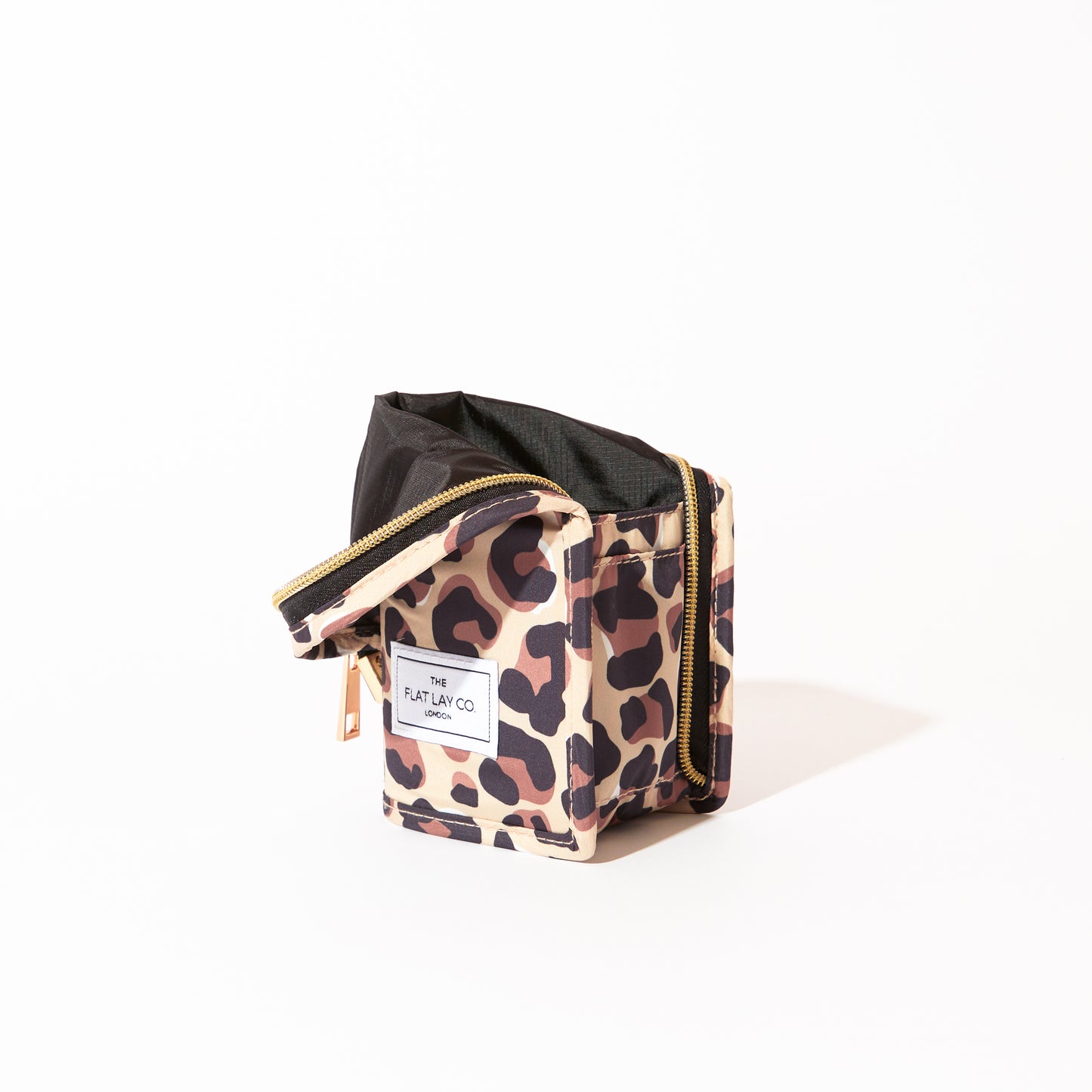 Leopard Print Standing Brush Case