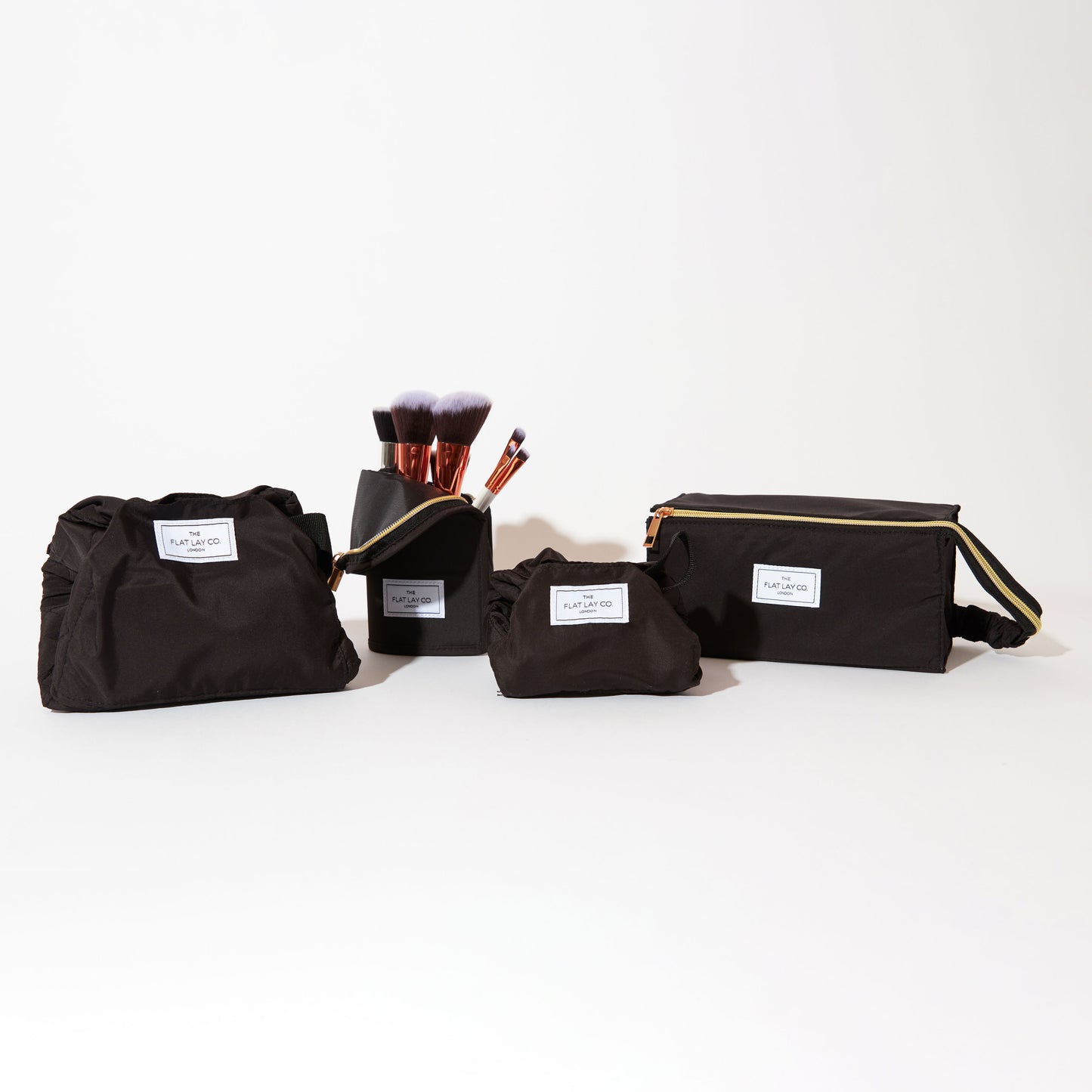 Classic Black Standing Brush Case