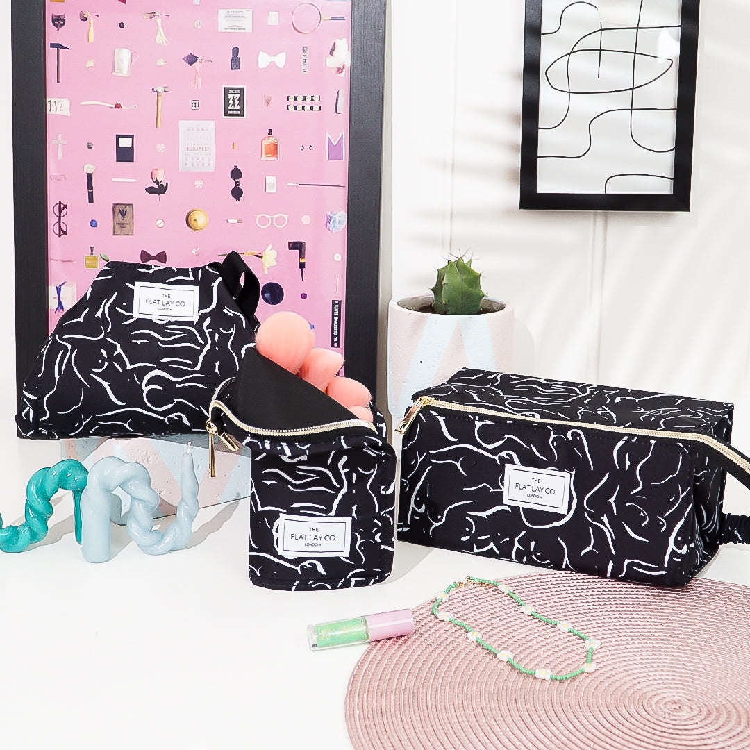 Flat Lay Makeup Box Bag - Forms