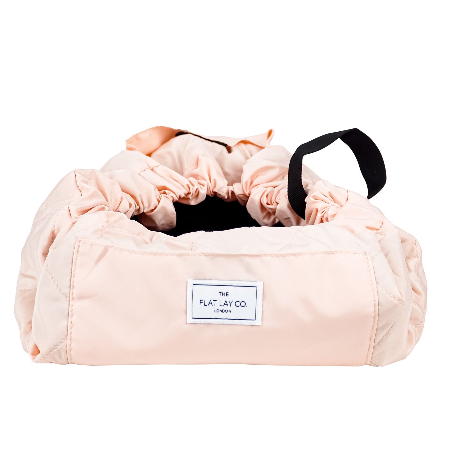 Blush Pink XXL Drawstring Flat Lay Makeup Bag