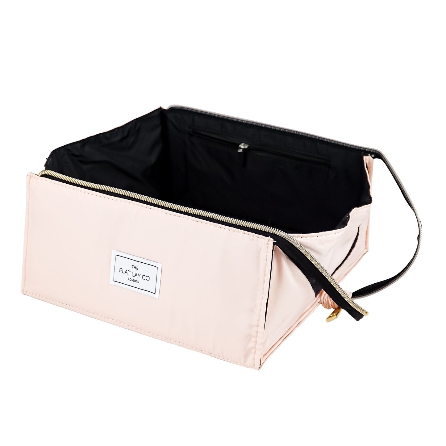 XXL Flat Lay Makeup Box Bag - Blush Pink