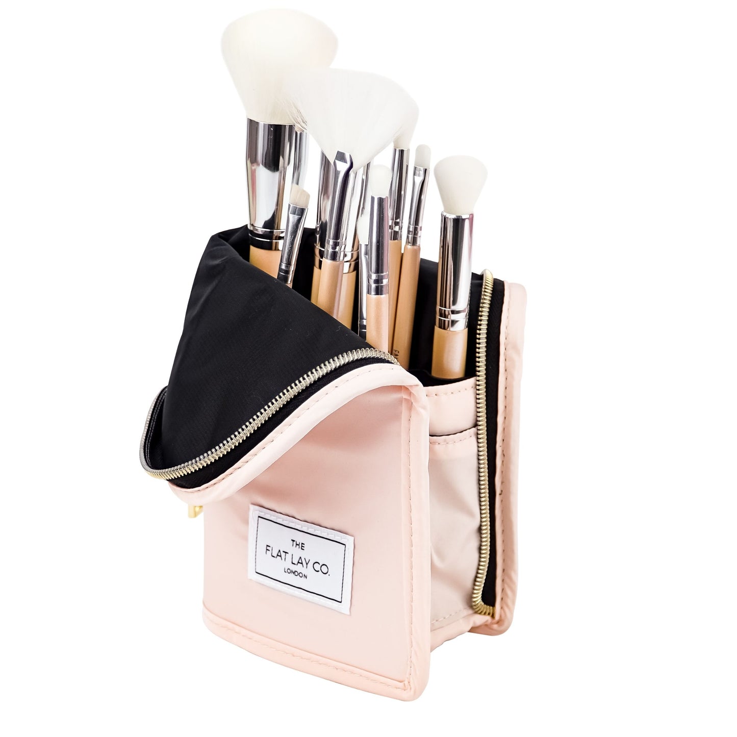 Blush Pink XXL Standing Makeup Brush Case