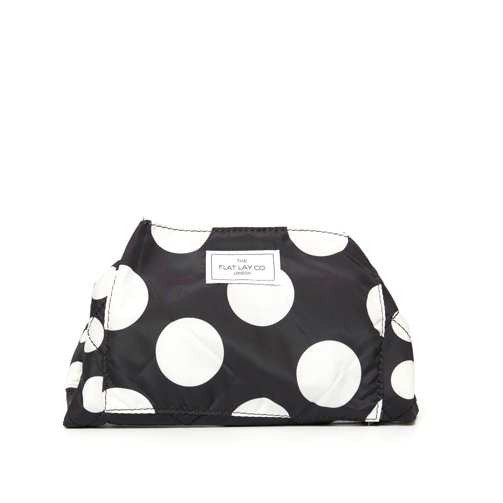 Double Spots Drawstring Flat Lay Makeup Bag
