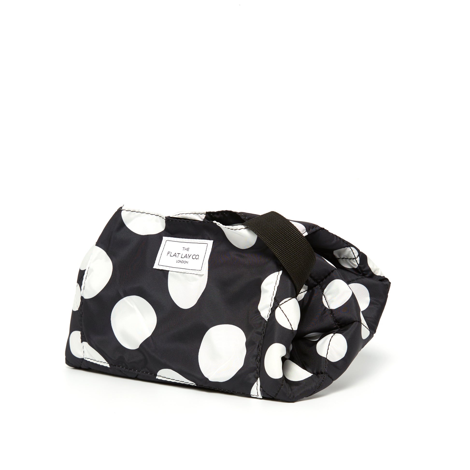 Double Spots Drawstring Flat Lay Makeup Bag