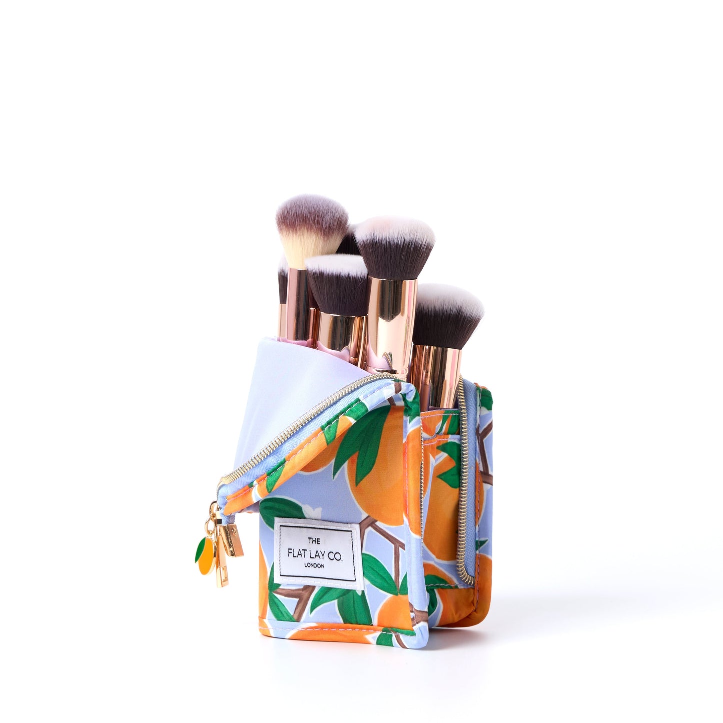 Drawstring & Pinsel-Case Set - Orangen