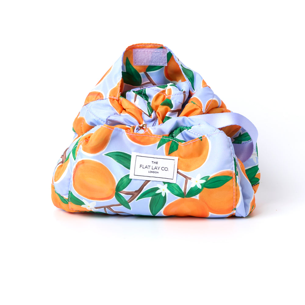 Drawstring & Pinsel-Case Set - Orangen