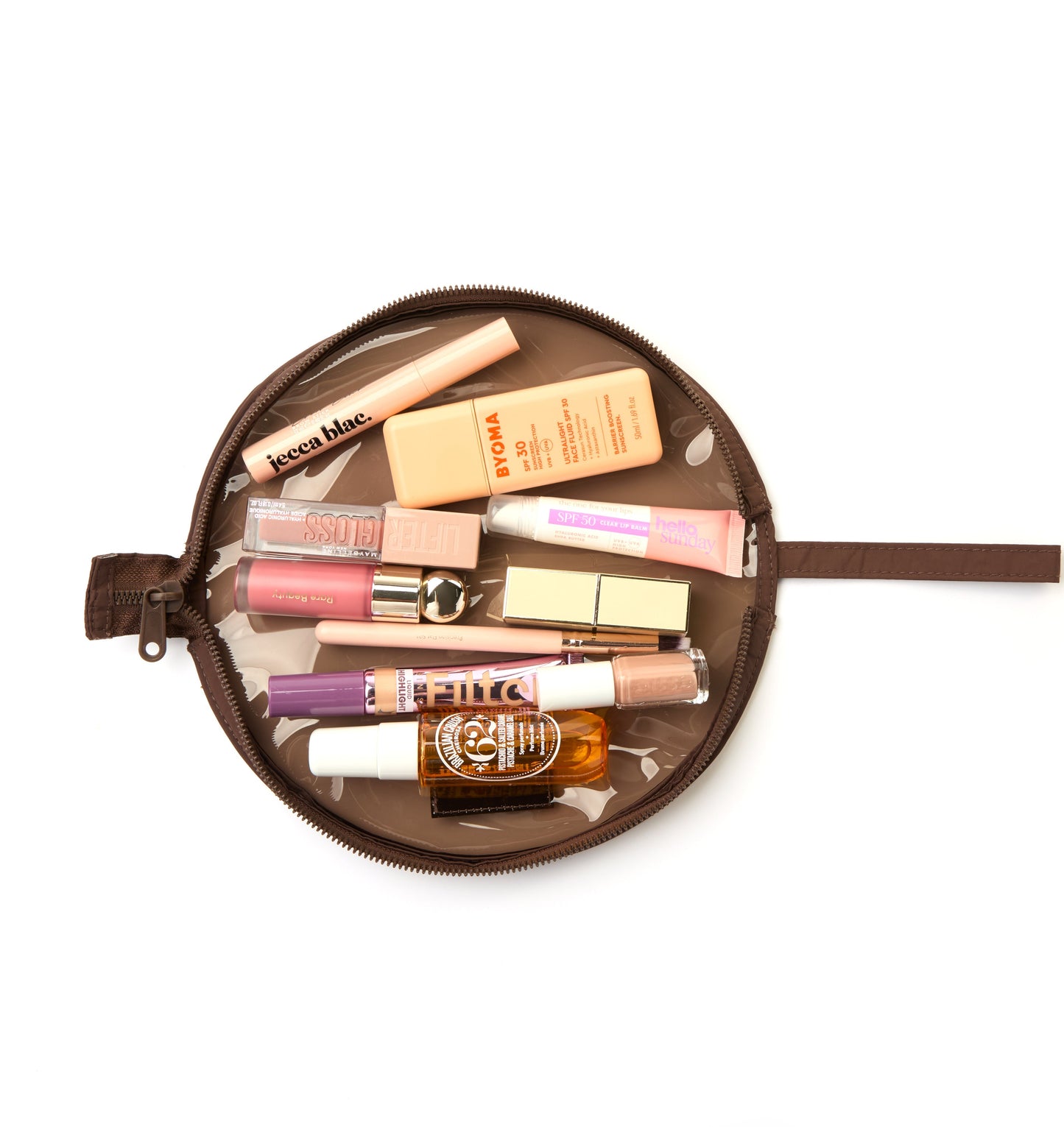 Jelly Lunar Schminktäschchen - Espresso