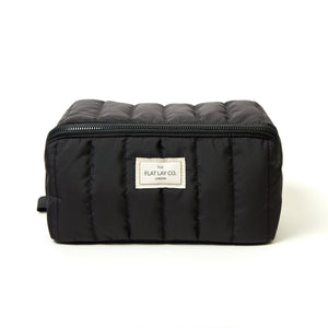 Marshmallow Box Bag & Pinsel-Case Set - Schwarz