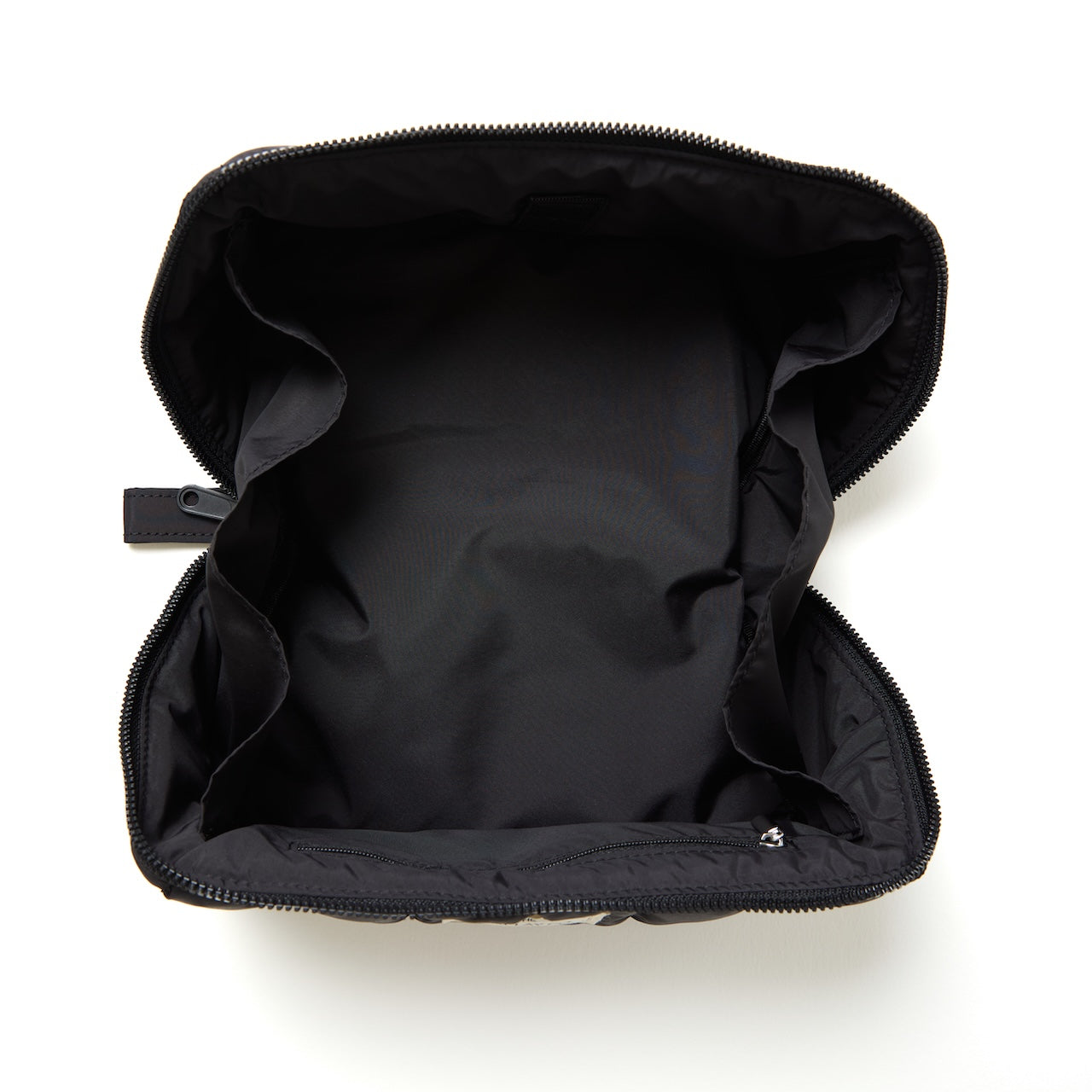 Marshmallow Flat Lay Makeup Box Bag - Classic Black