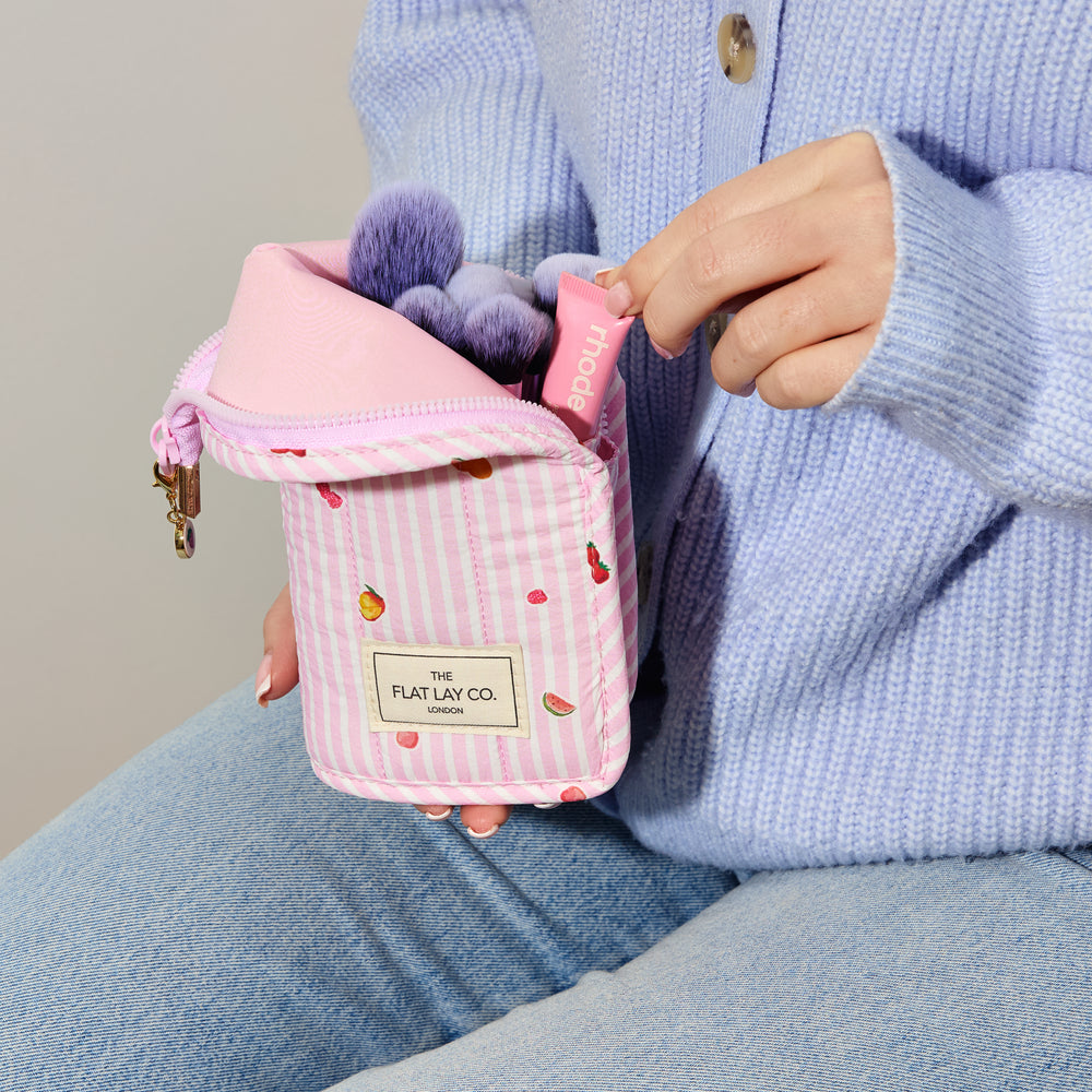 Padded Pinsel-Etui - Frutas