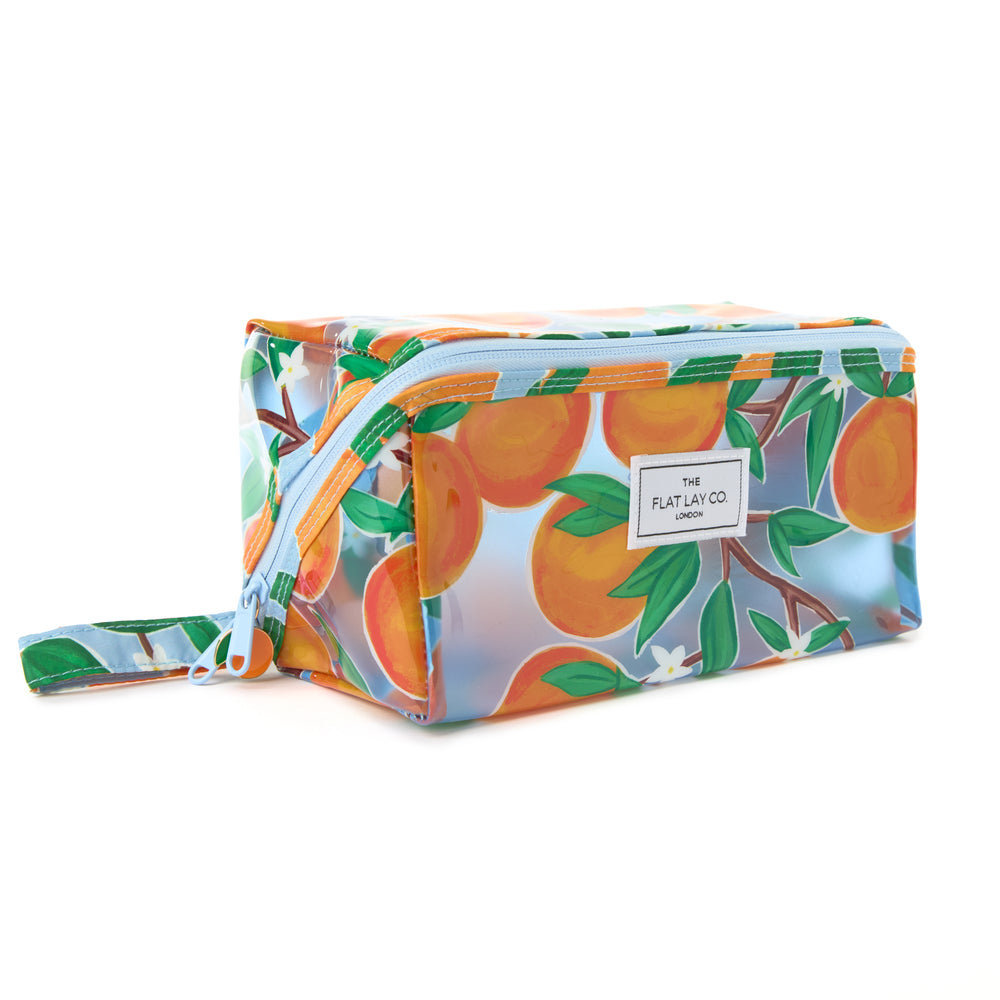 Jelly Box-Form Kosmetiktasche - Orangen
