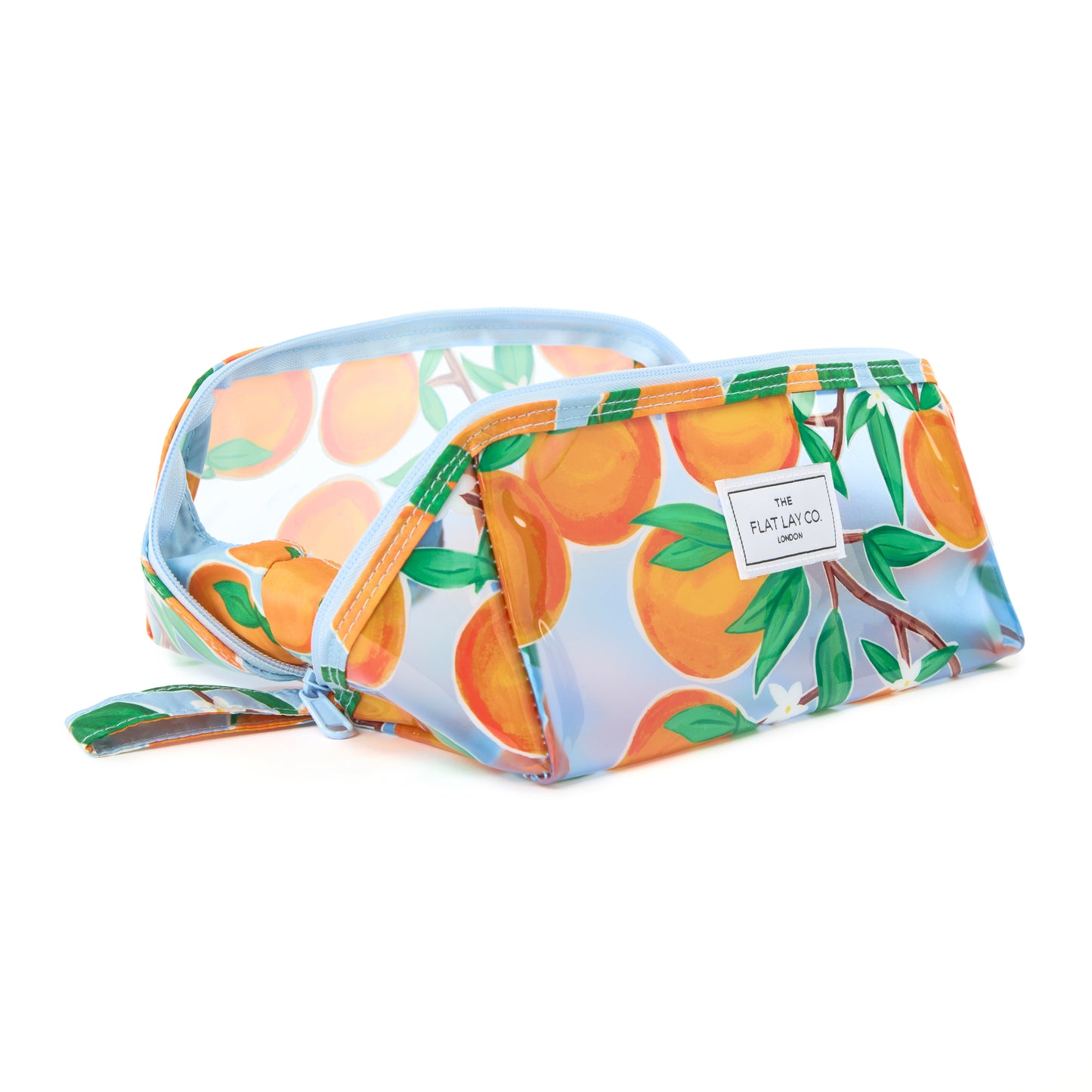 Jelly Flat Lay Makeup Box Bag - Mediterranean Oranges