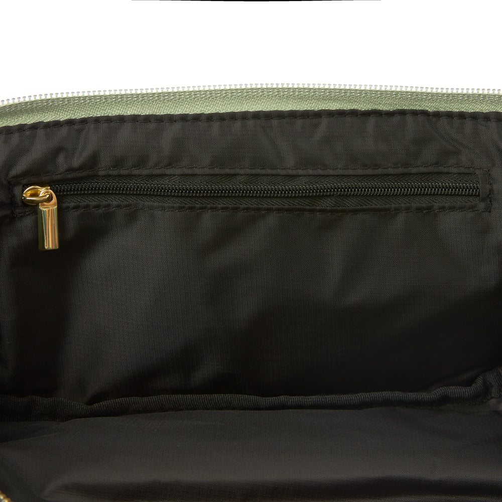 Box-Form Kosmetiktasche - Tropische Blätter