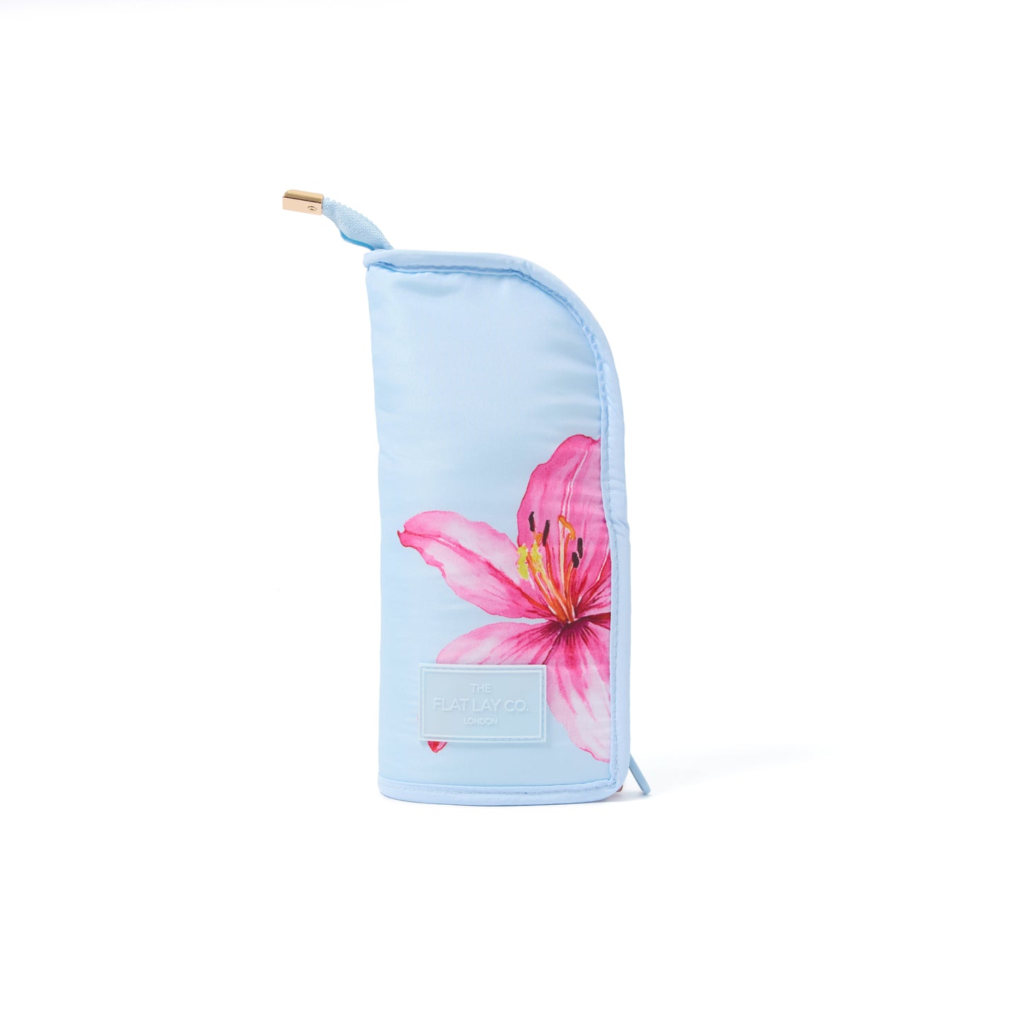 Pinsel-Etui - Pinke Lilie
