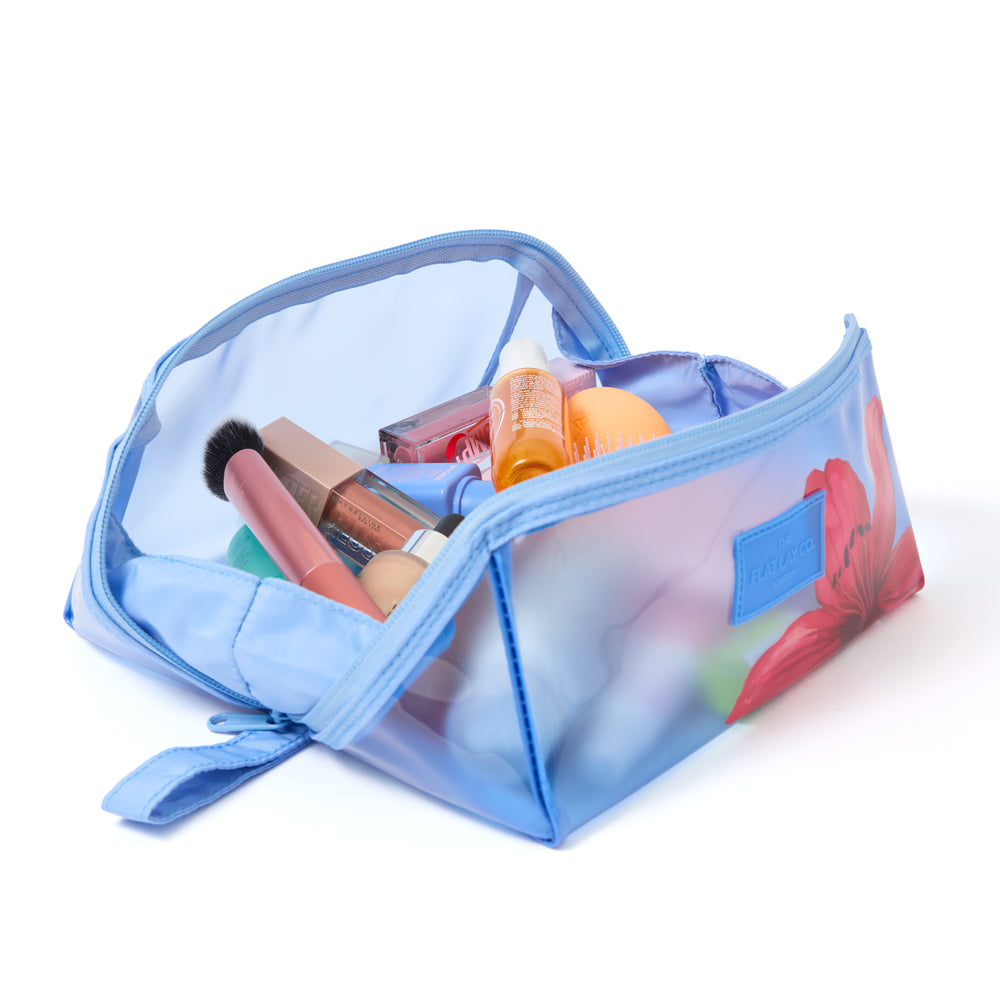 Jelly Box-Form Kosmetiktasche - Rote Lilie