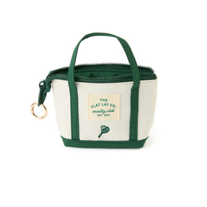 Mini Keyring Tote - Country Club