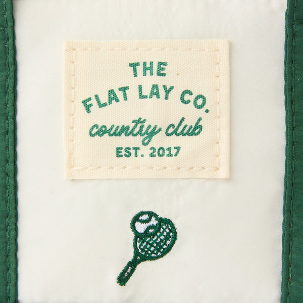 Mini Keyring Tote - Country Club