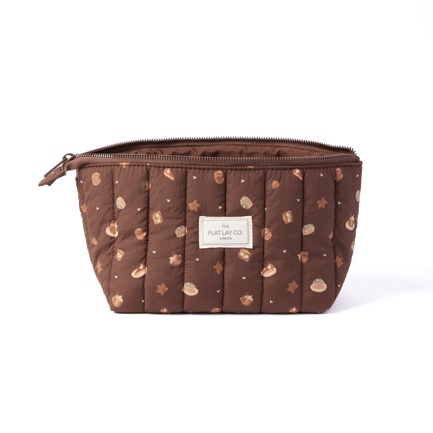 Padded Essential Makeup Pouch - Pumpkin Spice