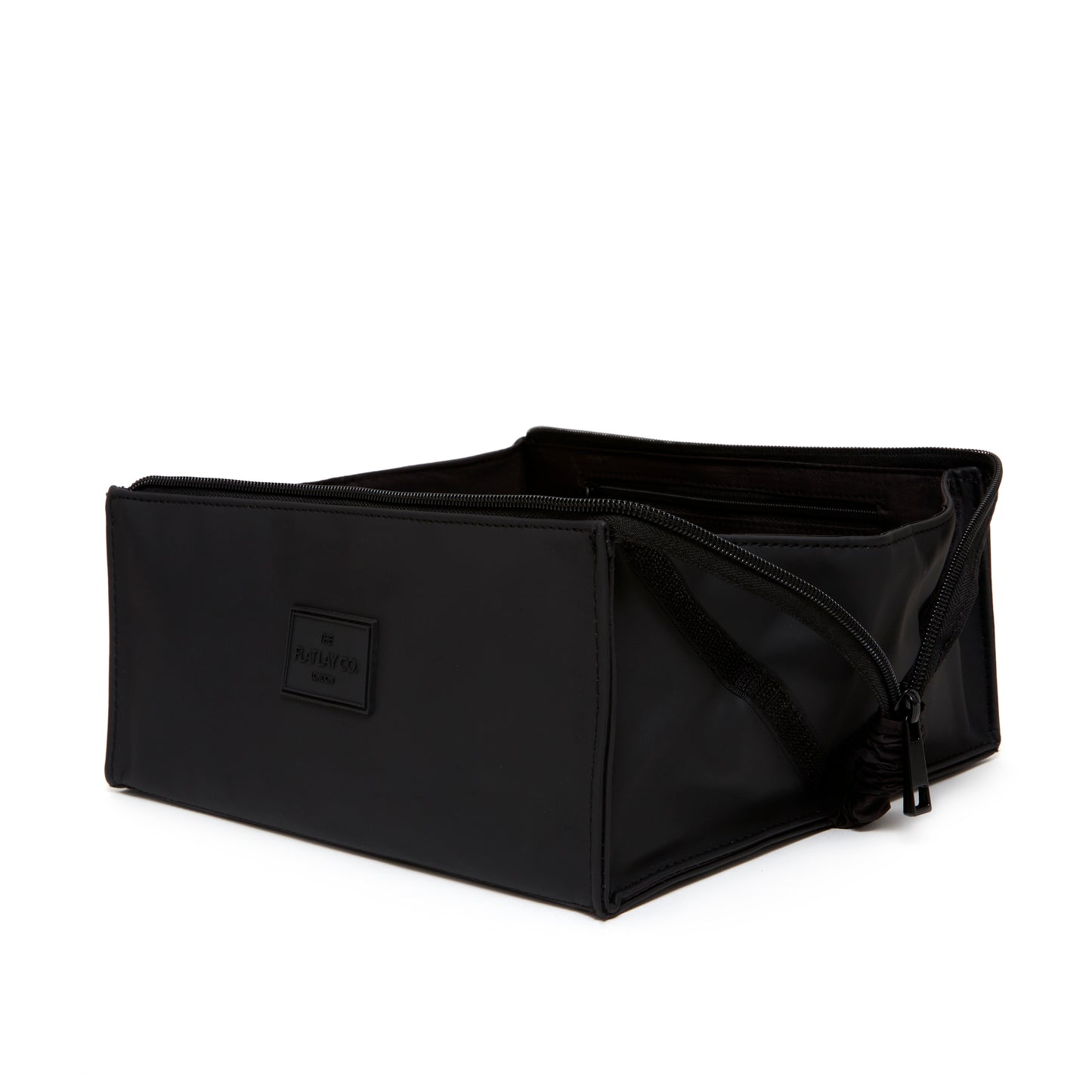Unisex Flat Lay Box Bag - Black