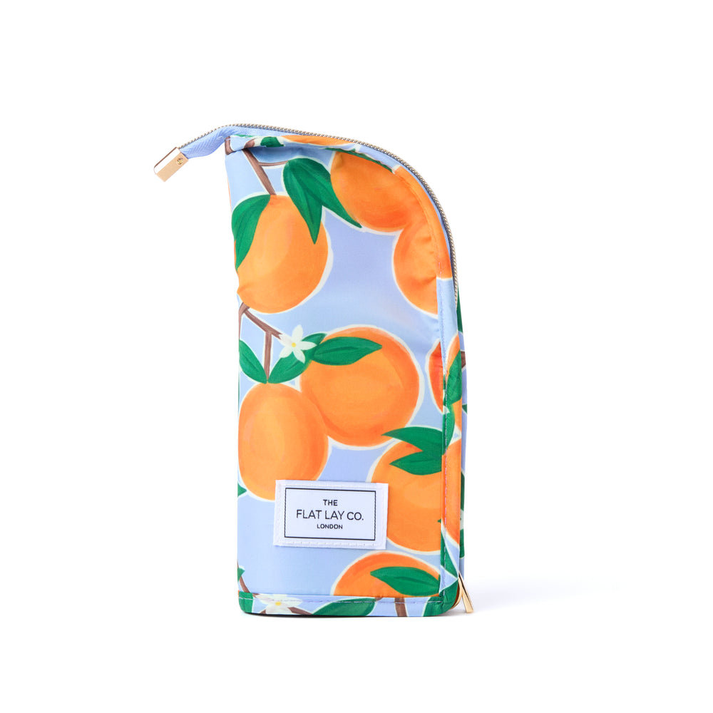 Drawstring & Pinsel-Case Set - Orangen