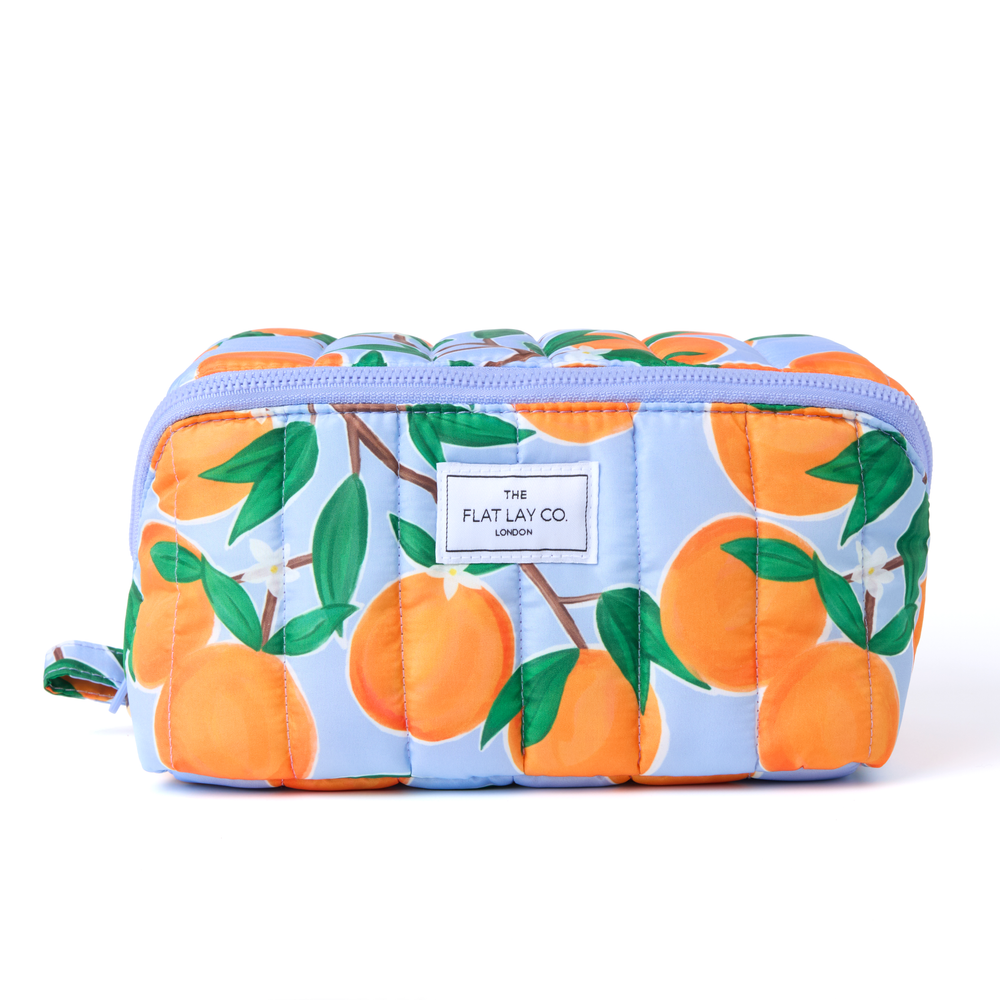 Marshmallow Box Bag & Pinsel-Case Set - Orangen