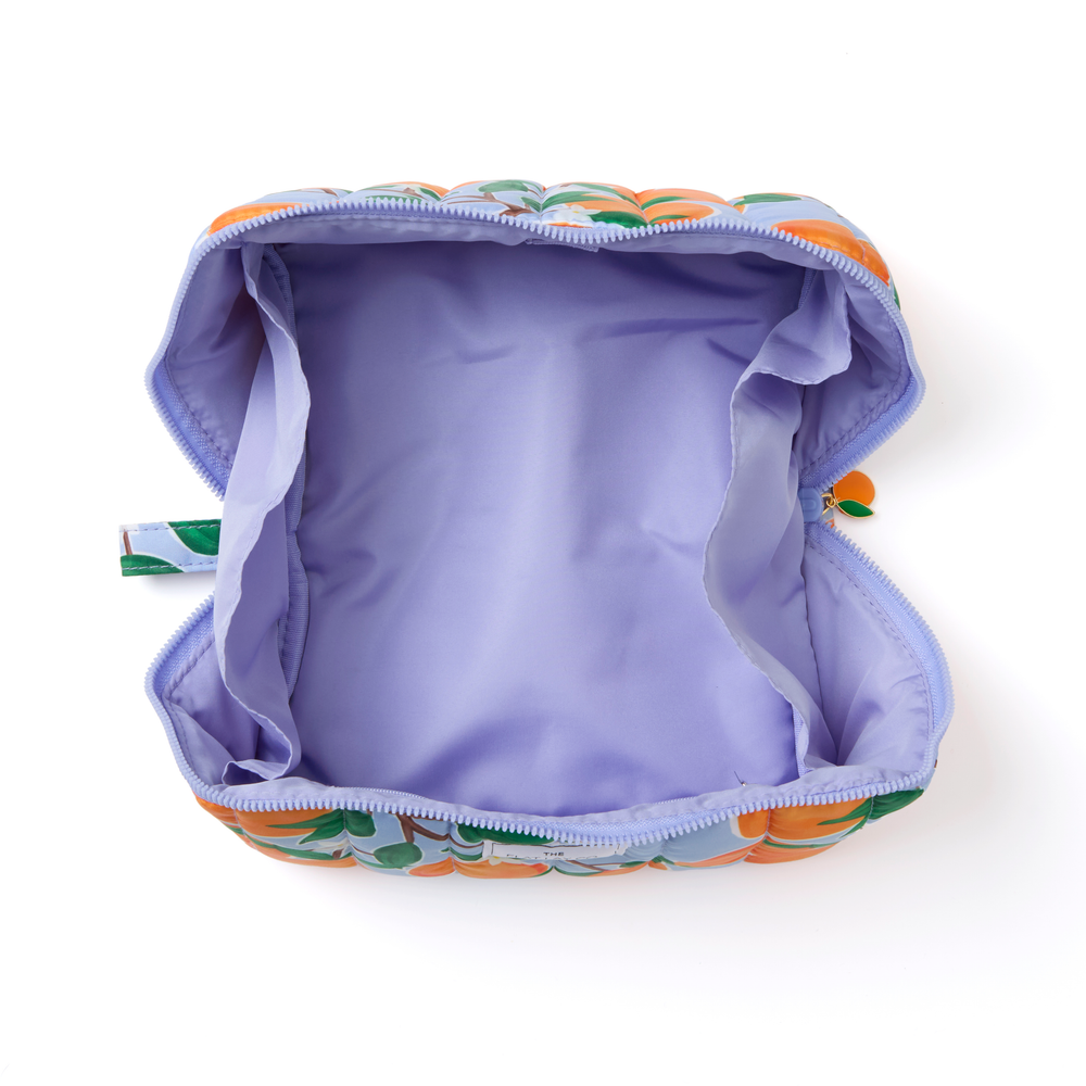 Marshmallow Box Bag & Pinsel-Case Set - Orangen